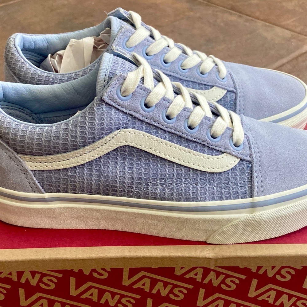 Vans Old Skool Multi Woven Suede Low Top Sneaker Lavender Purple  Unisex W6 M4.5